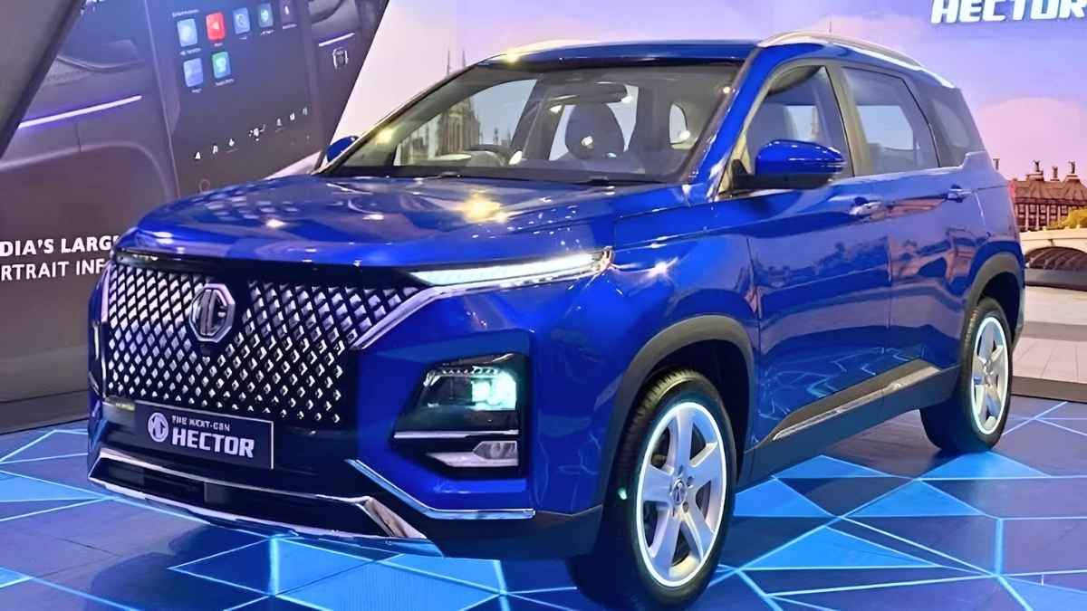 MG Hector Facelift 2026 Upgraded Turbo Petrol Engine And Top Spec SUV Features
