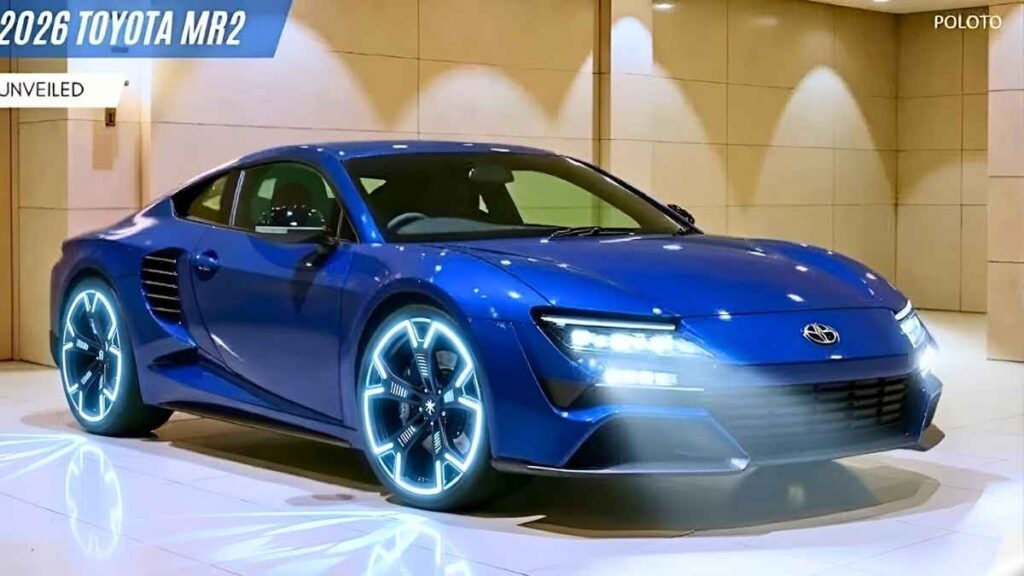 Toyota MR2 2026 Launch Sleek Design Advanced Tech and Sports Performance